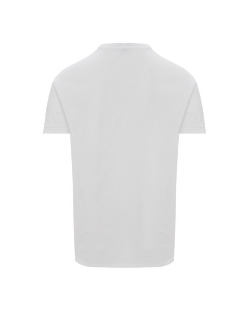 T-shirt ανδρικό Ralph Lauren βαμβακερό Λευκό 710934738-002 Classic fit
