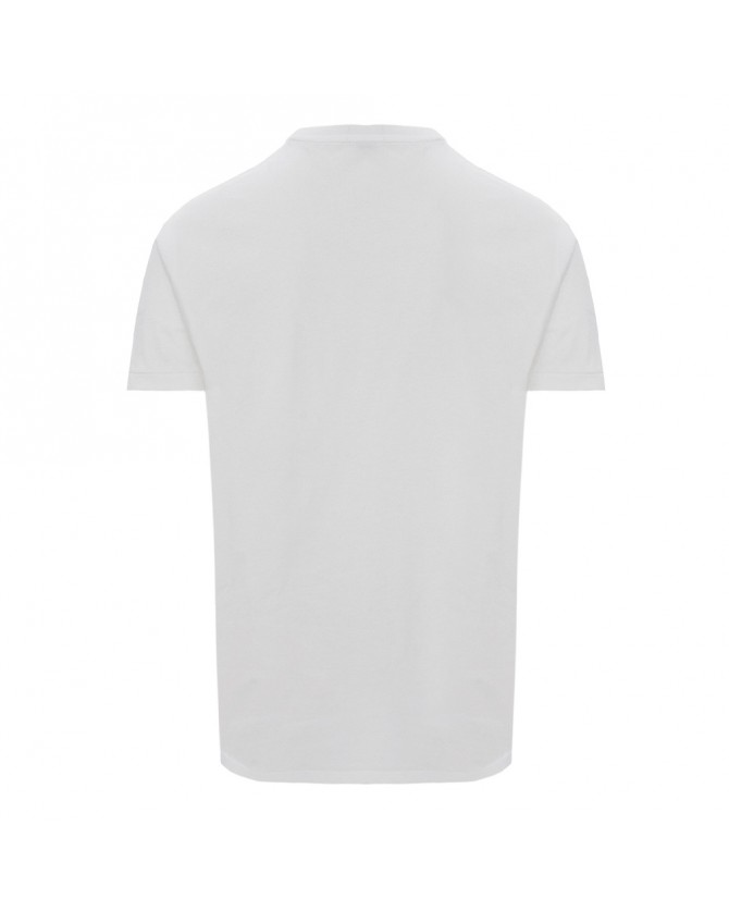 T-shirt ανδρικό Ralph Lauren βαμβακερό Λευκό 710934738-002