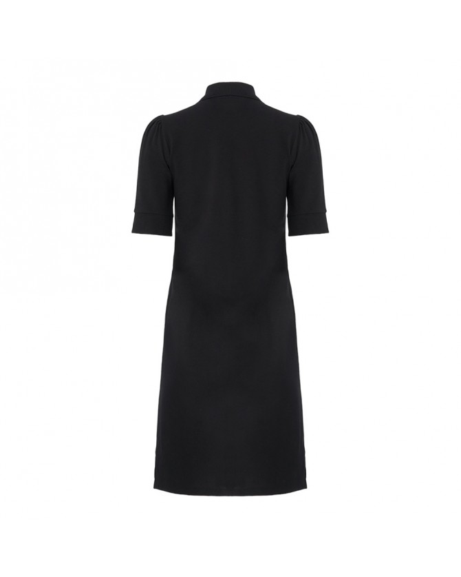 Φόρεμα βαμβακερό Ralph Lauren Μαύρο 200787050-001 Classic fit