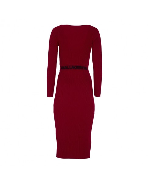 Φόρεμα Karl Lagerfeld Κόκκινο 240W1334-188
