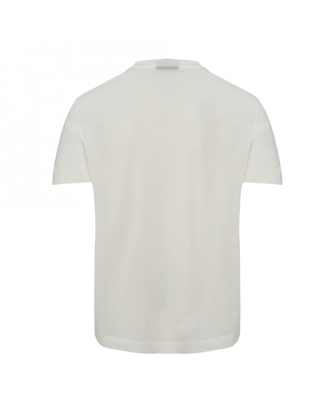 T-shirt ανδρικό Emporio Armani Εκρού 3D1TA21JUVZ 01B2-PUFFY VANILLA