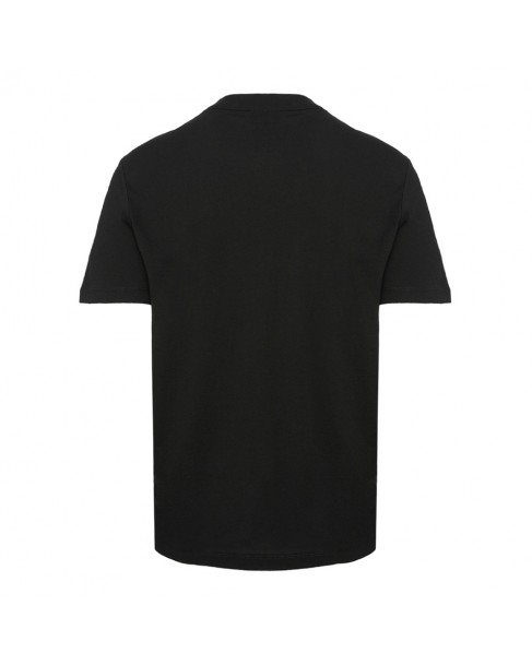 T-shirt ανδρικό Emporio Armani Μαύρο βαμβακερό 3D1TG31JPZZ-0056