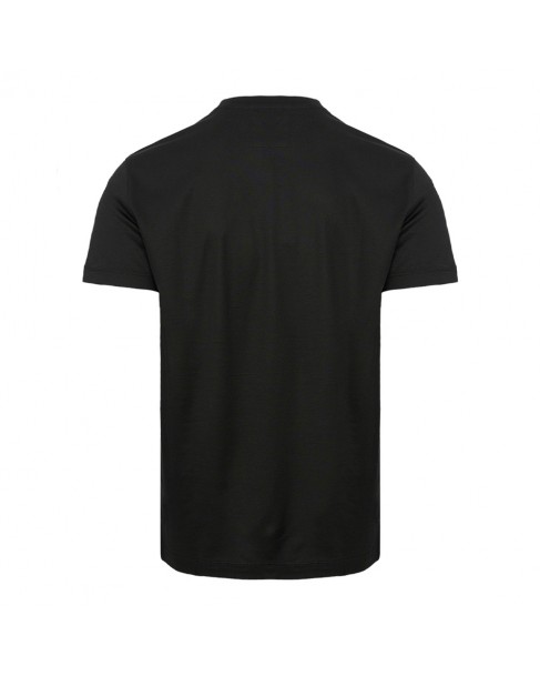 T-shirt ανδρικό Emporio Armani Μαύρο 8N1TE81JUVZ 0999-nero Slim fit