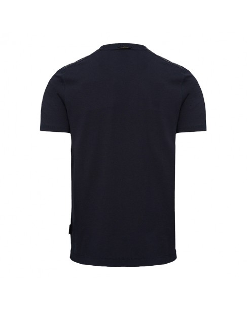 T-shirt ανδρικό Napapijri Σκούρο μπλε βαμβακερό S-SMALLWOOD NP0A4HQK 176-MARINE