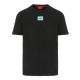 T-shirt ανδρικό Hugo βαμβακερό Μαύρο Diragolino212 50447978-009