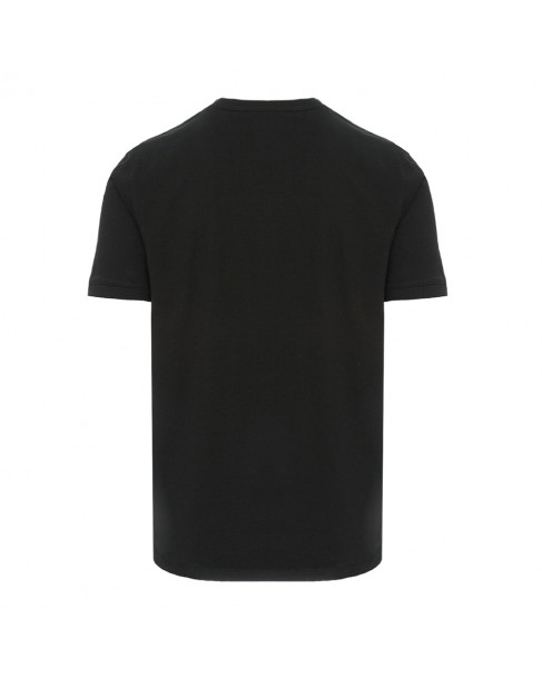 T-shirt ανδρικό Hugo βαμβακερό Μαύρο Diragolino212 50447978-009