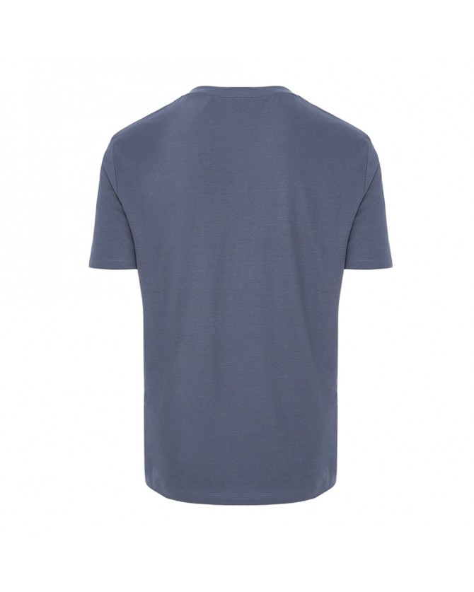 T-shirt ανδρικό Hugo βαμβακερό Μωβ Dulivio 50467556-462 Regular fit