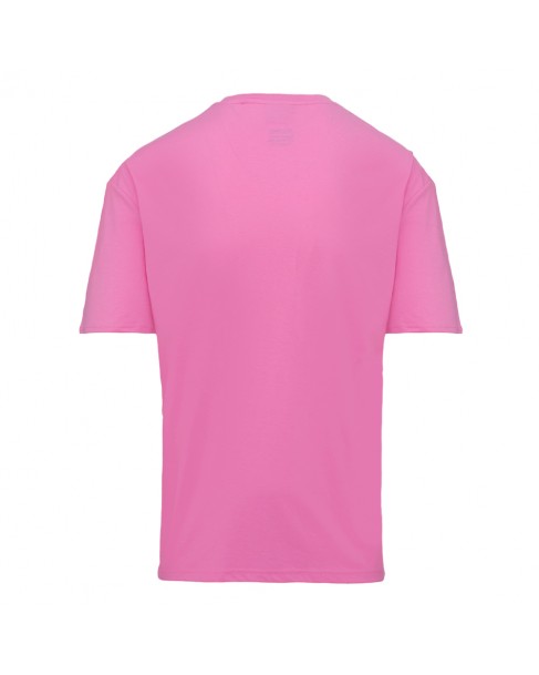 T-shirt ανδρικό Hugo Ροζ βαμβακερό 50493727-661 Relaxed fit