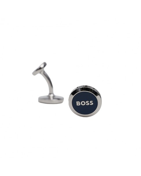 Μανικετόκουμπο Boss Σκούρο μπλε B-LOGOINSERT-CUF 50510408-410