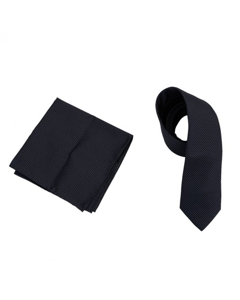 Σετ γραβάτα-μαντήλι Boss Ανθρακί H-SET TIE-PKT SQ-232 50511567-032