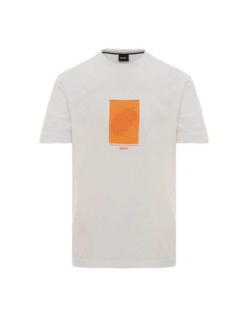 T-shirt Boss Λευκό Tessin 88 50512118-100