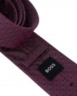 Γραβάτα Boss Μπορντώ H-TIE 7,5 CM-222 50512545-528