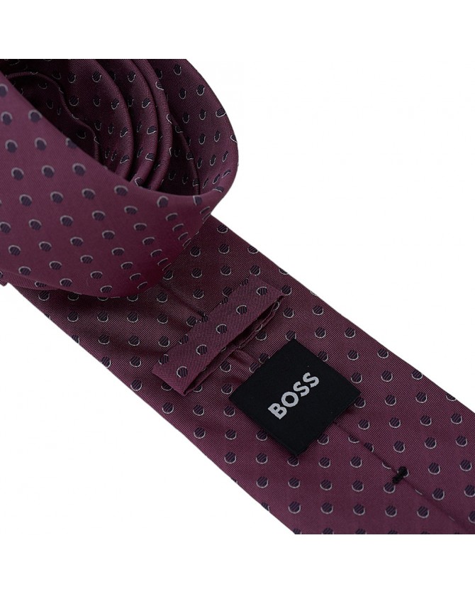 Γραβάτα Boss Μπορντώ H-TIE 7,5 CM-222 50512545-528