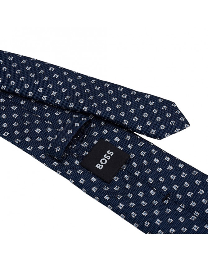 Γραβάτα Boss Σκούρο μπλε H-TIE 7,5 CM-222 50512605-404