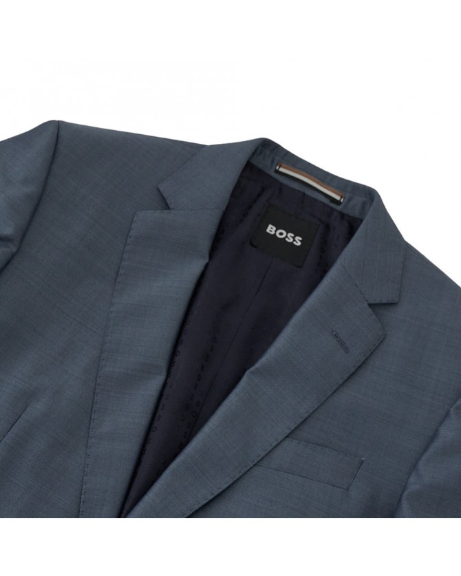 Κοστούμι Boss Σιέλ Σκούρο H-Huge-2Pcs-224 50514642-450 SLIM FIT