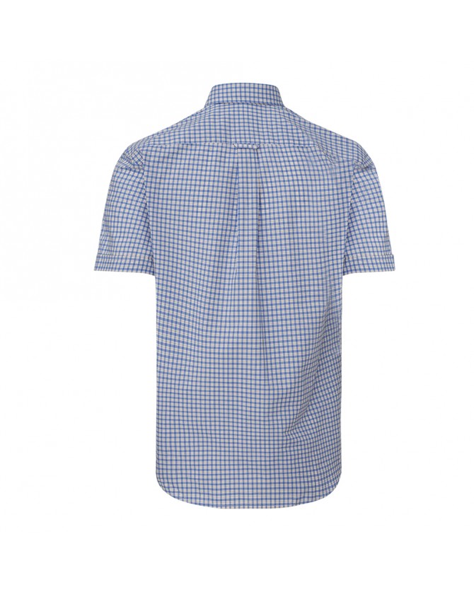 Πουκάμισο κοντομάνικο The Bostonians Σιέλ 3BACH8464-B117YE