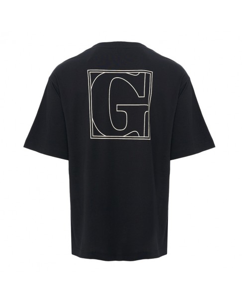 T-shirt ανδρικό Gant Μαύρο 3G2013079-G0005 Regular fit