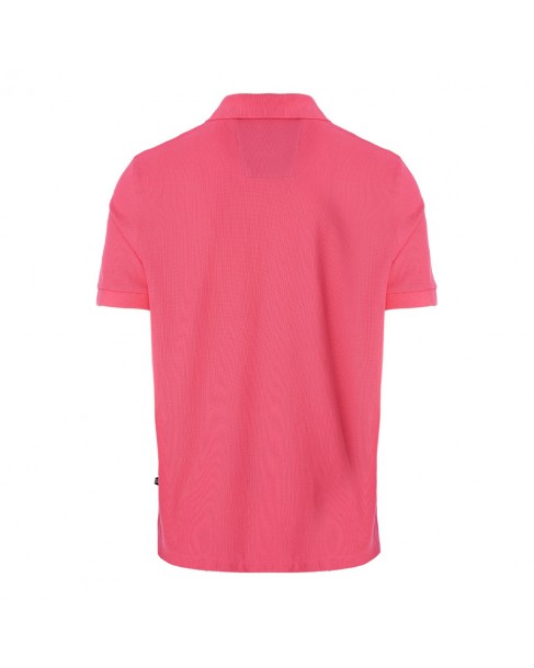 Polo t-shirt ανδρικό Nautica Ροζ βαμβακερό 3NCK17000-NC6P7 Classic fit