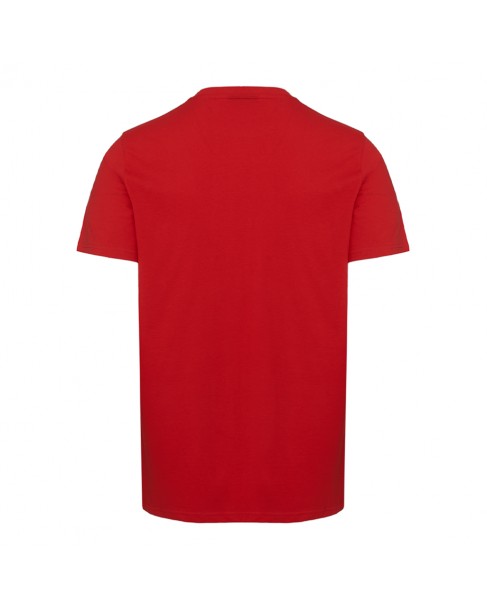 T-shirt ανδρικό Nautica Κόκκινο βαμβακερό 3NCN1M01613-NC835