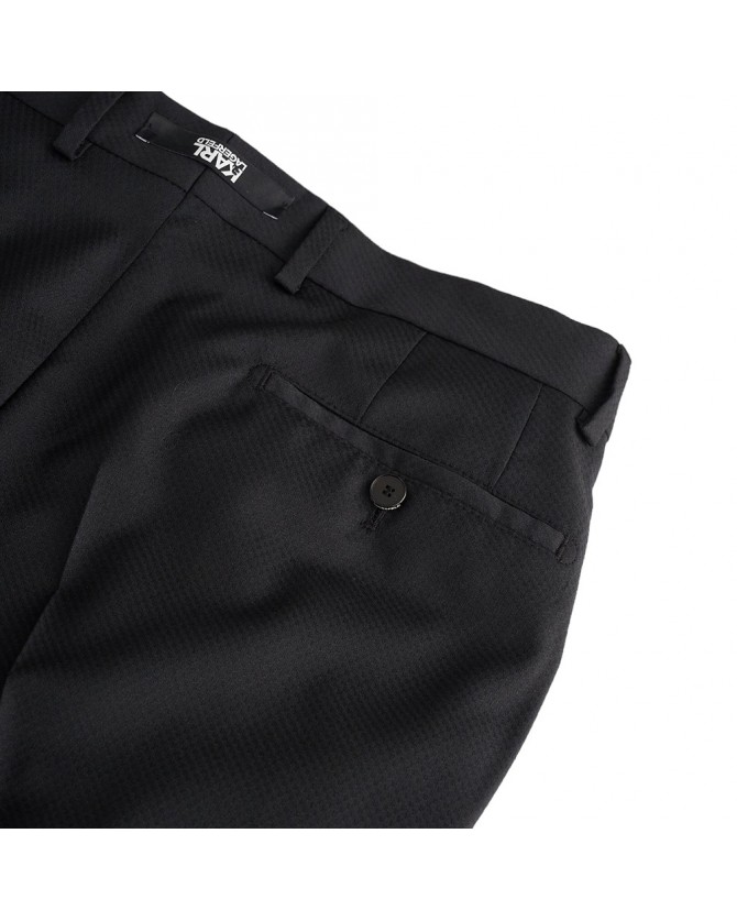 Παντελόνι κοστουμιού Karl Lagerfeld Μαύρο 255002-542047-990