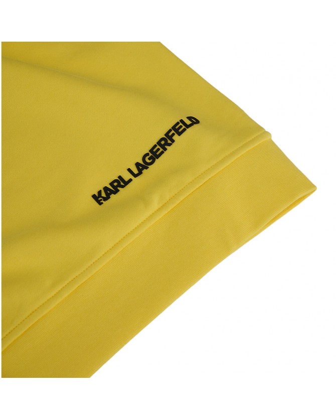 Φούτερ ανδρικό Karl Lagerfeld βαμβακερό Κίτρινο 705031-542900-130 Regular fit