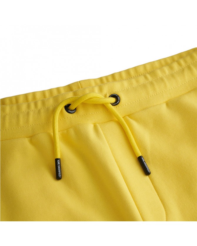 Βερμούδα ανδρική Karl Lagerfeld βαμβακερή Κίτρινη 705032-542900-130