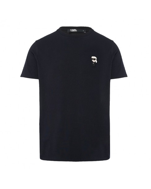T-shirt ανδρικό Karl Lagerfeld βαμβακερό Σκούρο μπλε 755027-500221-690