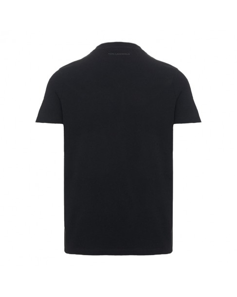 T-shirt ανδρικό Karl Lagerfeld Μαύρο 755051-542221-990