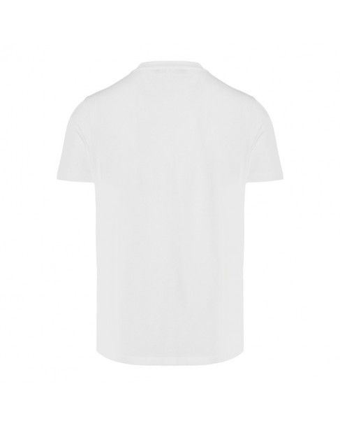 T-shirt ανδρικό Karl Lagerfeld Λευκό βαμβακερό 755085-542221-10 Regular fit