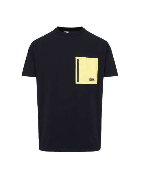 T-shirt ανδρικό Karl Lagerfeld Μαύρο 755140-542221-130
