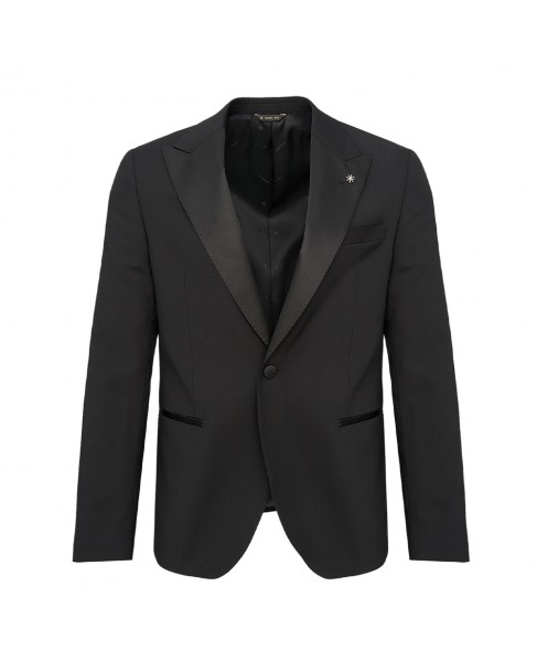 Κοστούμι με γιλέκο Manuel Ritz Μαύρο ABITO C-GILET 3630ARW3328-240000-99