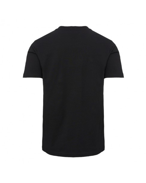 T-shirt ανδρικό Paul&Shark Μαύρο βαμβακερό 23411196-11