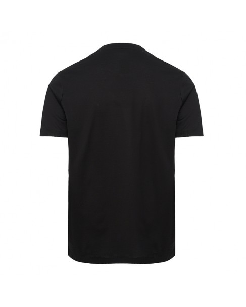 T-shirt ανδρικό Paul&Shark βαμβακερό Μαύρο 24411021-11 Regular fit