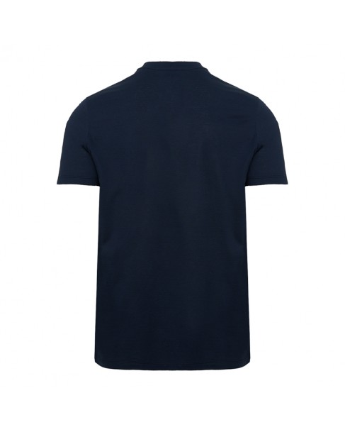 T-shirt ανδρικό Paul&Shark Σκούρο μπλε βαμβακερό 24411021-13 Regular fit