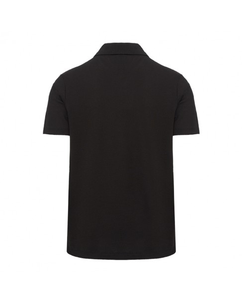 Polo t-shirt ανδρικό Paul&Shark Μαύρο 24411247-11 Regular fit