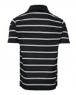 Polo t-shirt ανδρικό Paul&Shark ριγέ Μαύρο βαμβακερό 24411302-246 Regular fit