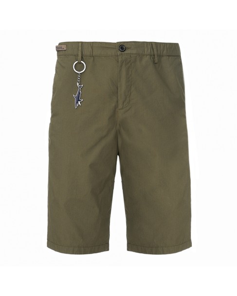 Βερμούδα ανδρική Paul&Shark Λαδί βαμβακερή 24414026-440 Regular fit 