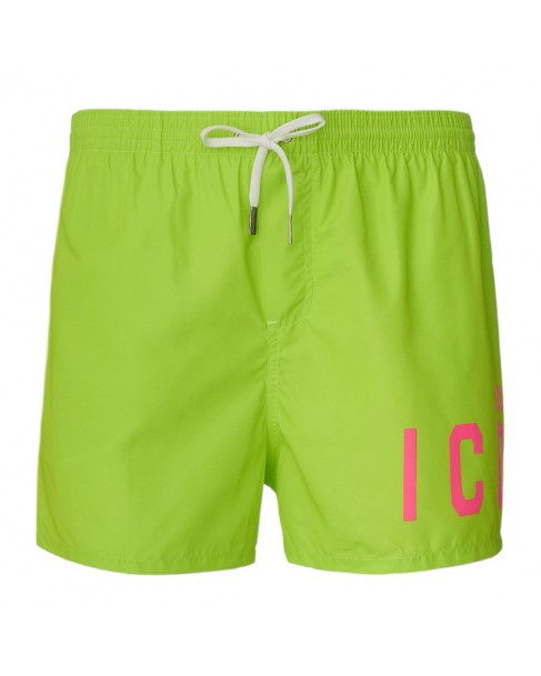 Μαγιό boxer Dsquared2 Πράσινο fluo D7B8P5380-367