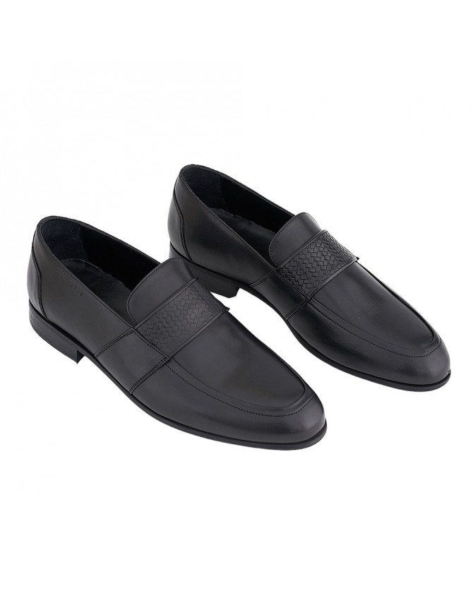 Υπόδημα Loafer Cerruti Μαύρο CSSUO1397/V-BLACK