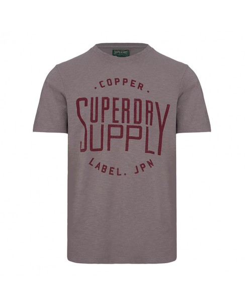 T-shirt Superdry Γκρι M1011900A-1PC