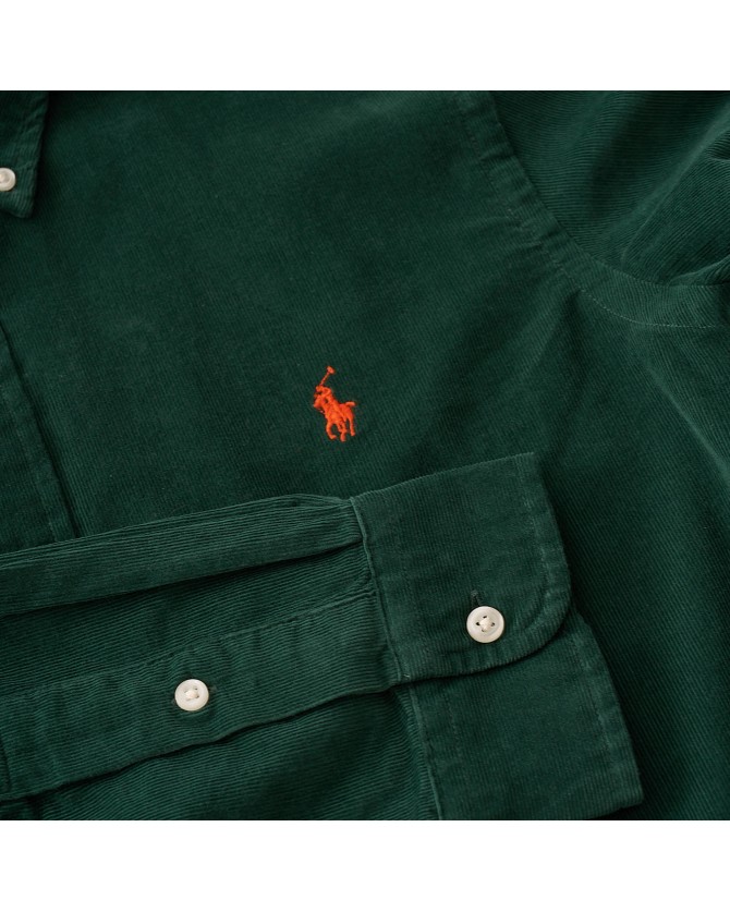 Πουκάμισο κοτλέ Ralph Lauren Πράσινο 710853123-022