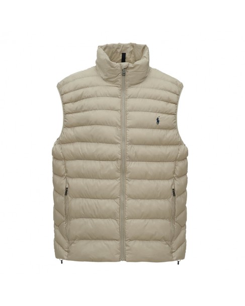 Μπουφάν γιλέκο Ralph Lauren Εκρού 710949956-002