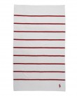 Πετσέτα Ralph Lauren Λευκό-Κόκκινο IRVIN-RED WHITE