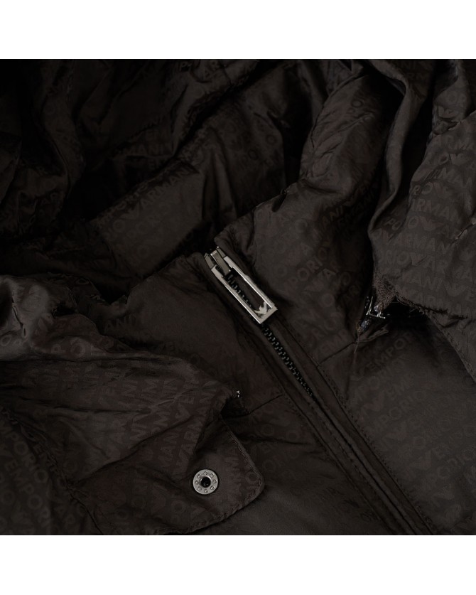 Μπουφάν γιλέκο Emporio Armani Λαδί 6D1B661NNXZ-05A6