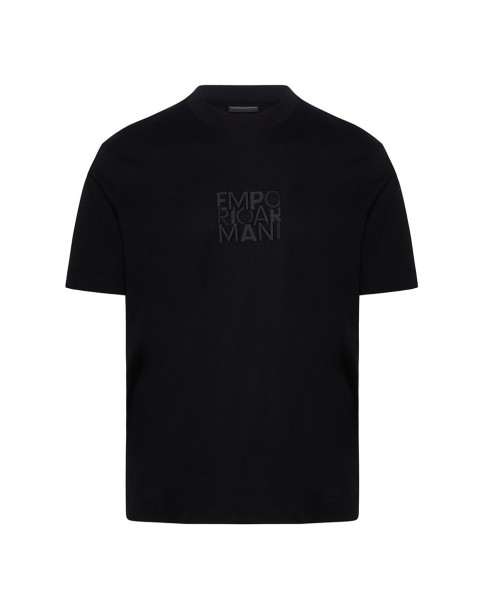 T-shirt Emporio Armani Μαύρο 6D1TC01JOSZ-0999