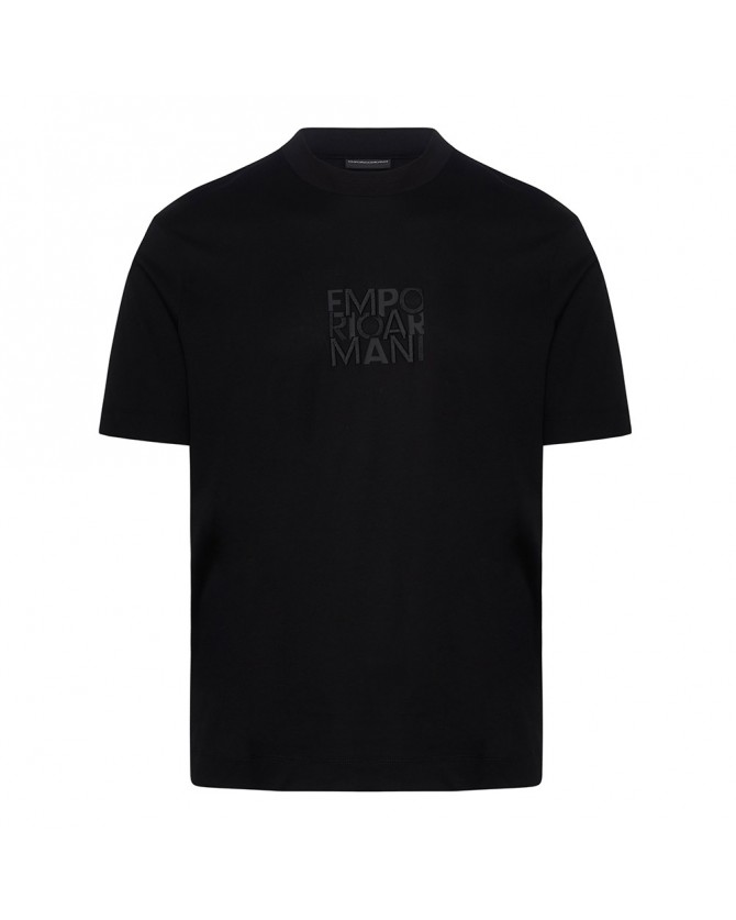 T-shirt Emporio Armani Μαύρο 6D1TC01JOSZ-0999