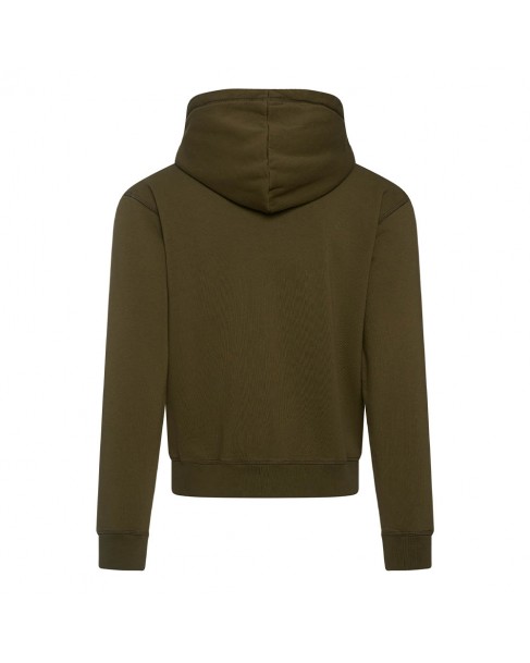 Ζακέτα φούτερ Dsquared2 Λαδί S71HG0145S25516-727