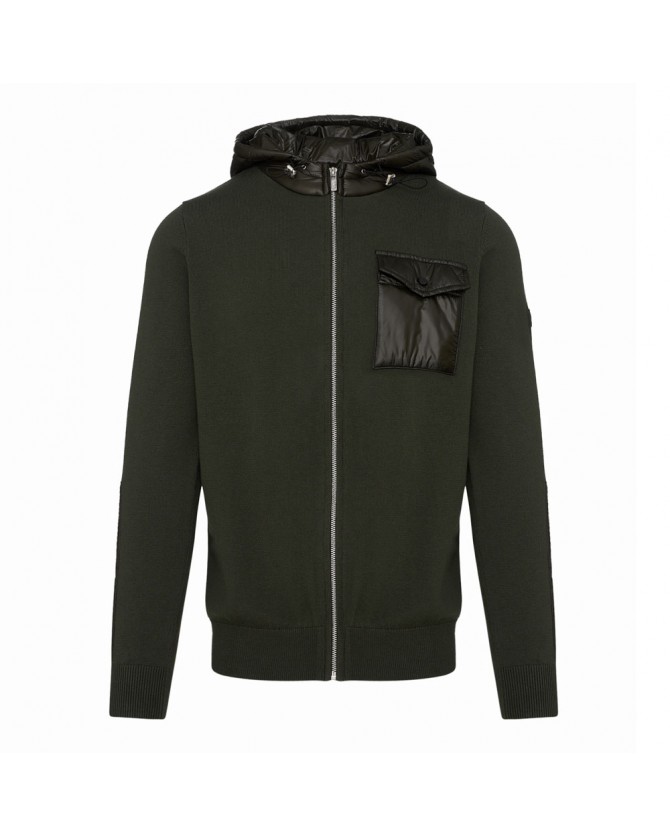 Ζακέτα φούτερ Karl Lagerfeld Λαδί 655043-544305-590