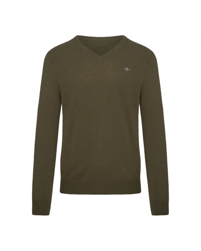 Πουλόβερ Gant Λαδί 3G8050274-G0301