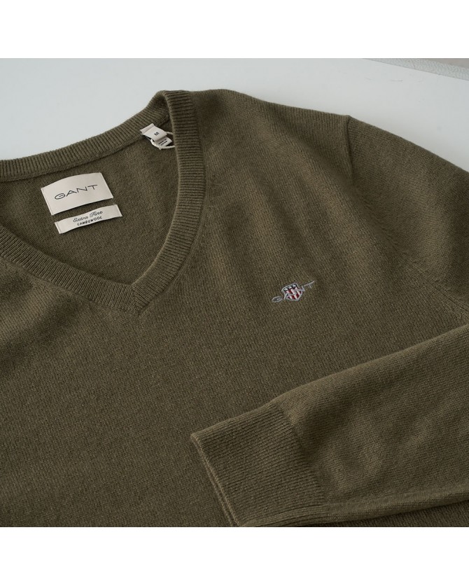 Πουλόβερ Gant Λαδί 3G8050274-G0301